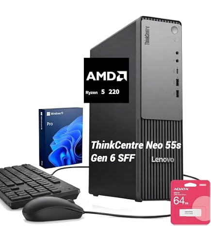 Amazon.com: Lenovo ThinkCentre Neo 30s Gen 5 SFF Desktop Computer